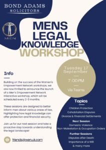 Mens Legal Knowledge Workshop